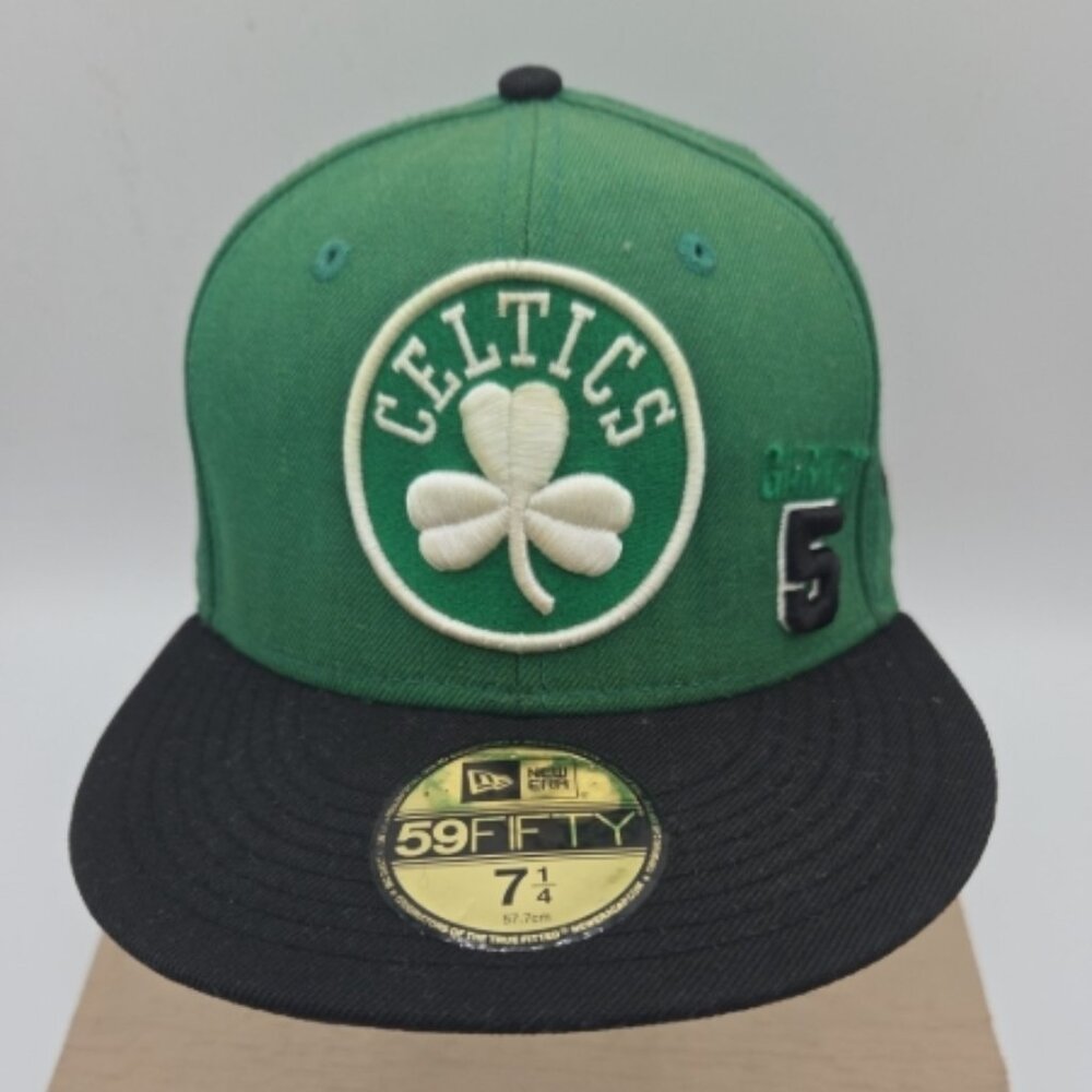 New Era 59FIFTY Boston Celtics Kevin Garnett #5 Fitted Hat 7 1/4